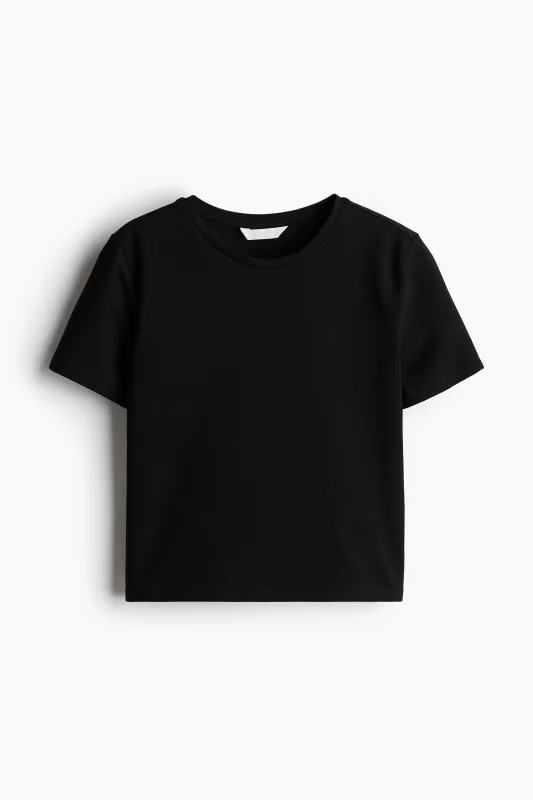 H&M - Short T-shirt - Black sold by H&M