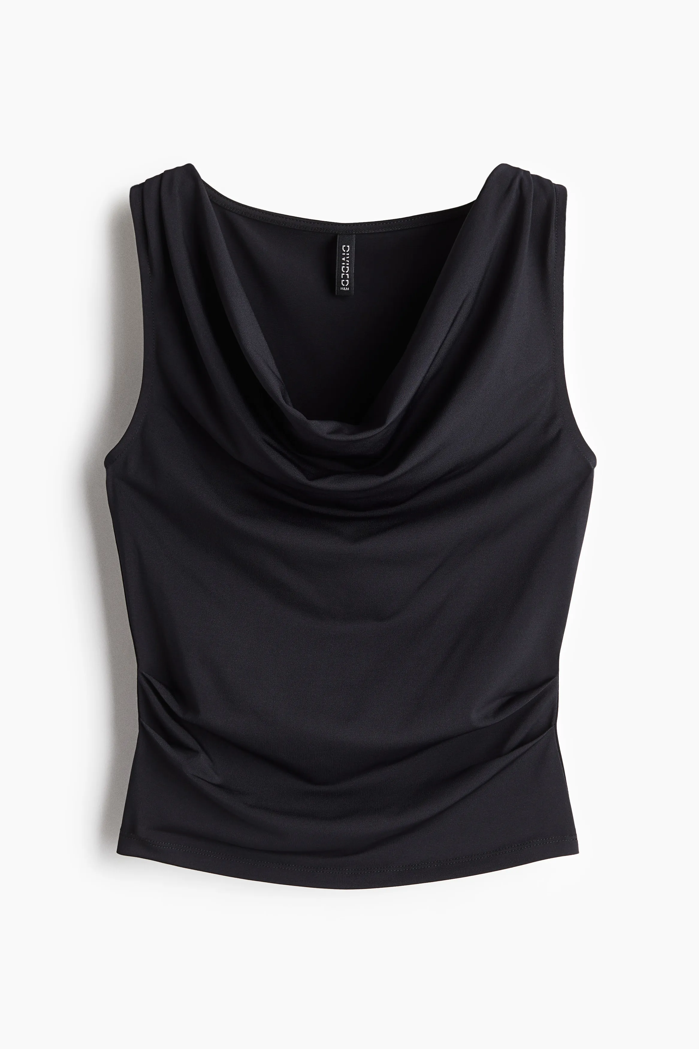 H & M - Draped top - Black sold by H&M