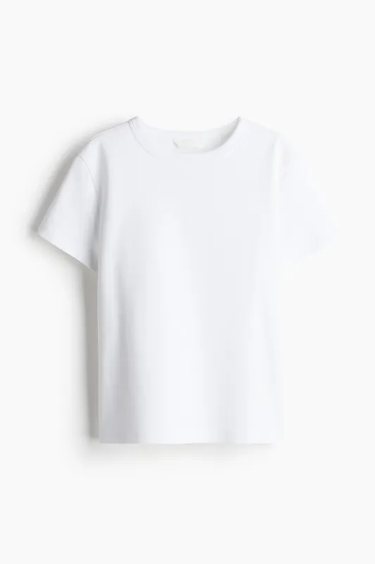 H & M - Cotton T-shirt - White sold by H&M