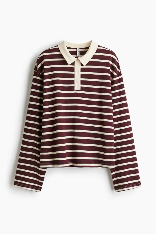 H & M - Cotton polo shirt - Red sold by H&M