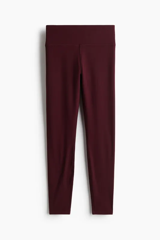 H & M - Jersey leggings - Red sold by H&M