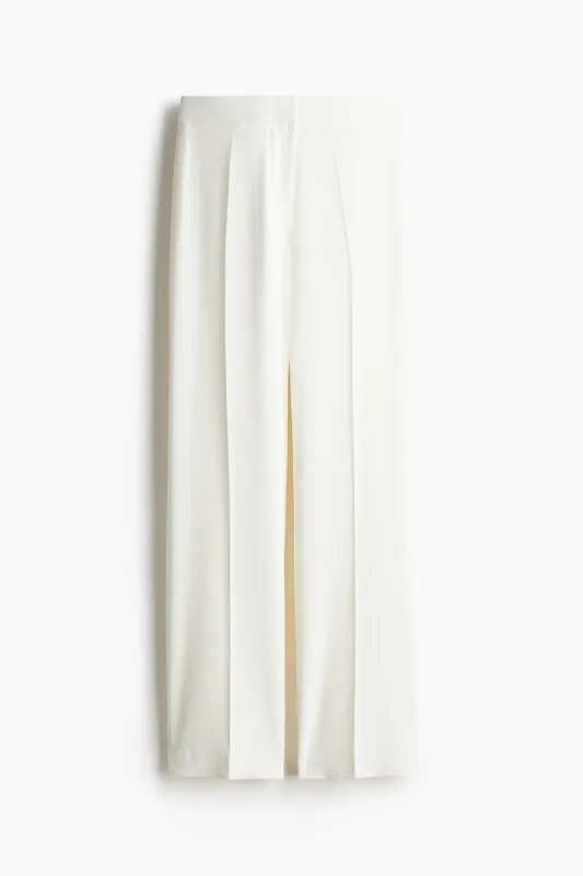H & M - Wide trousers - White sold by H&M