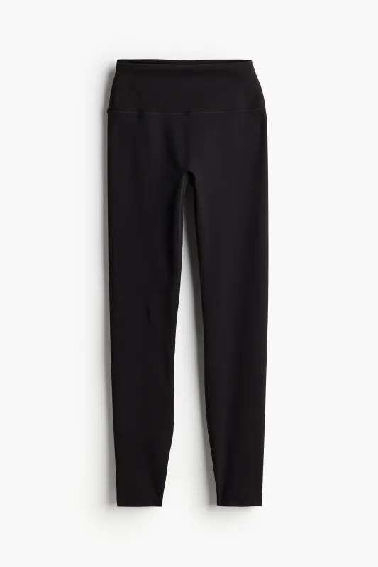 H & M - Sports leggings with SoftMove - Black made by H&M