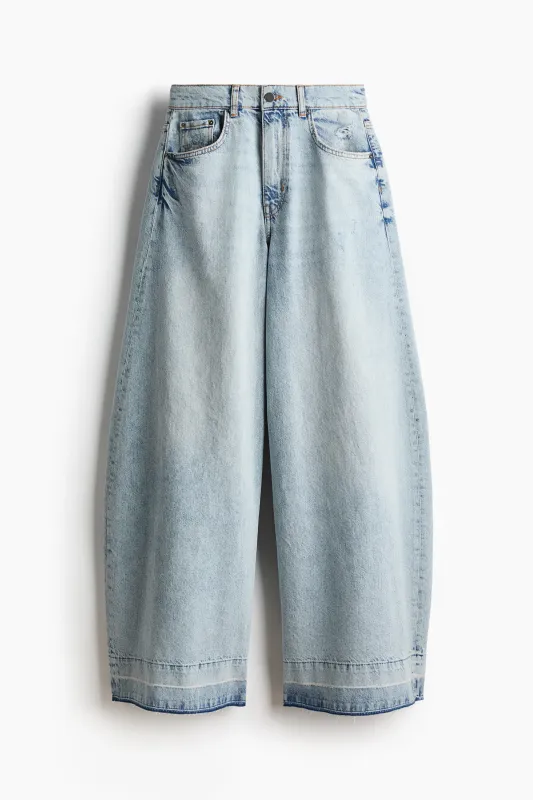 H & M - Wide-leg jeans - Blue made by H&M
