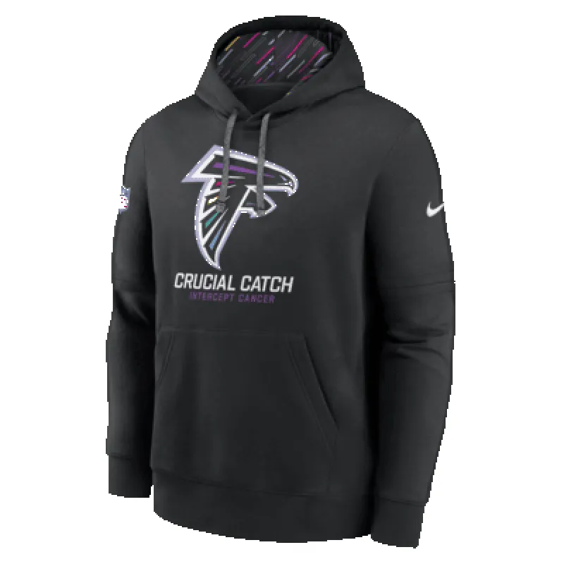 Atlanta Falcons Crucial Catch Club Men's Nike NFL Pullover Hoodie sold by Nike