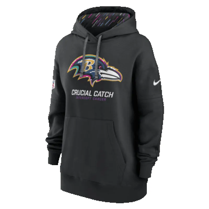 Baltimore Ravens Crucial Catch Club Women's Nike NFL Pullover Hoodie sold by Nike