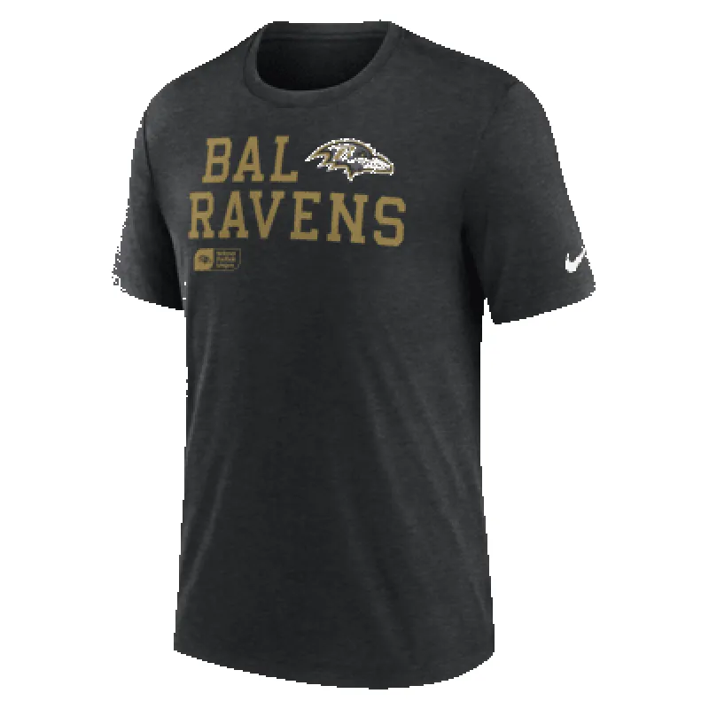 Baltimore Ravens Overlap Lockup Men's Nike NFL T-Shirt sold by Nike