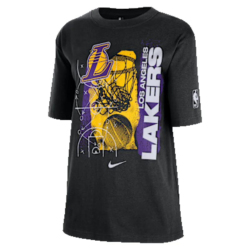 Los Angeles Lakers Courtside Women's Nike NBA T-Shirt sold by Nike