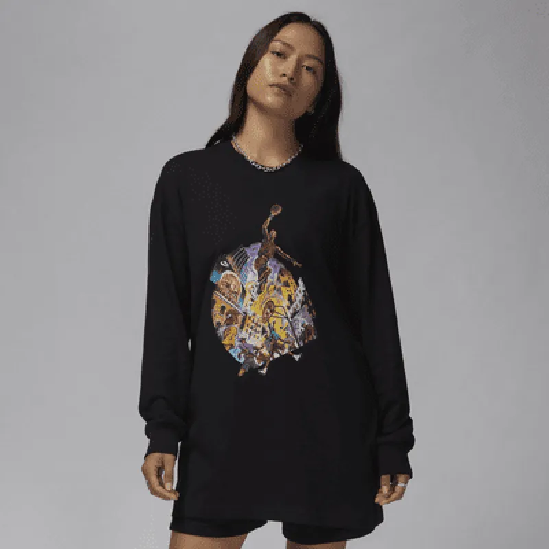 Jordan Women's Oversized Long-Sleeve T-Shirt sold by Nike