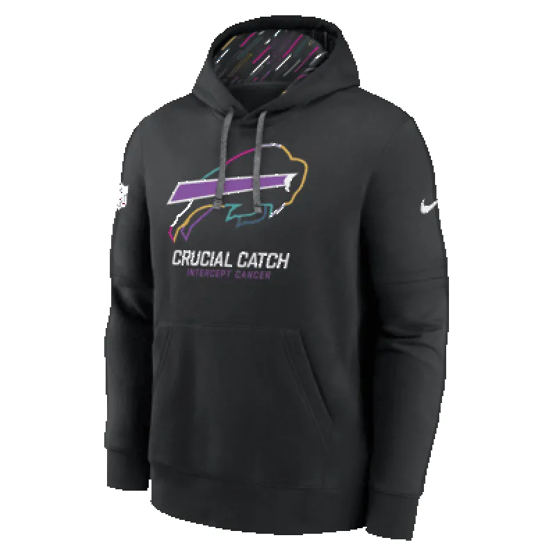 Buffalo Bills Crucial Catch Club Men's Nike NFL Pullover Hoodie made by Nike