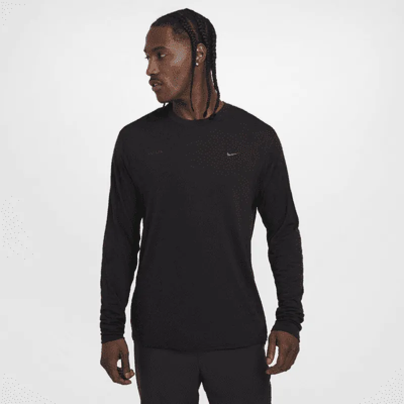 Nike Nike ISPA Long Sleeve T-shirt Black / Black - Midnight
