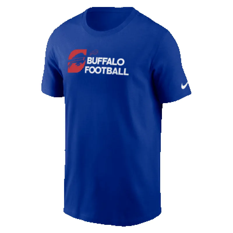Buffalo Bills Team Outline Essential T-Shirt Men's Nike NFL T-Shirt sold by Nike