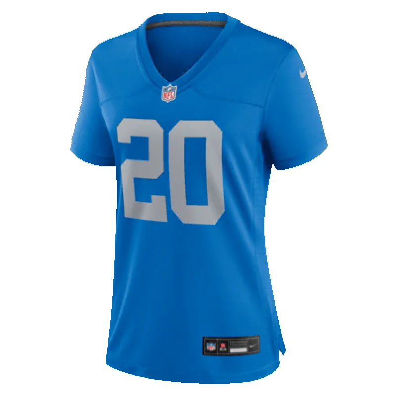 Barry Sanders Detroit Lions Women's Nike NFL Game Football Jersey sold by Nike