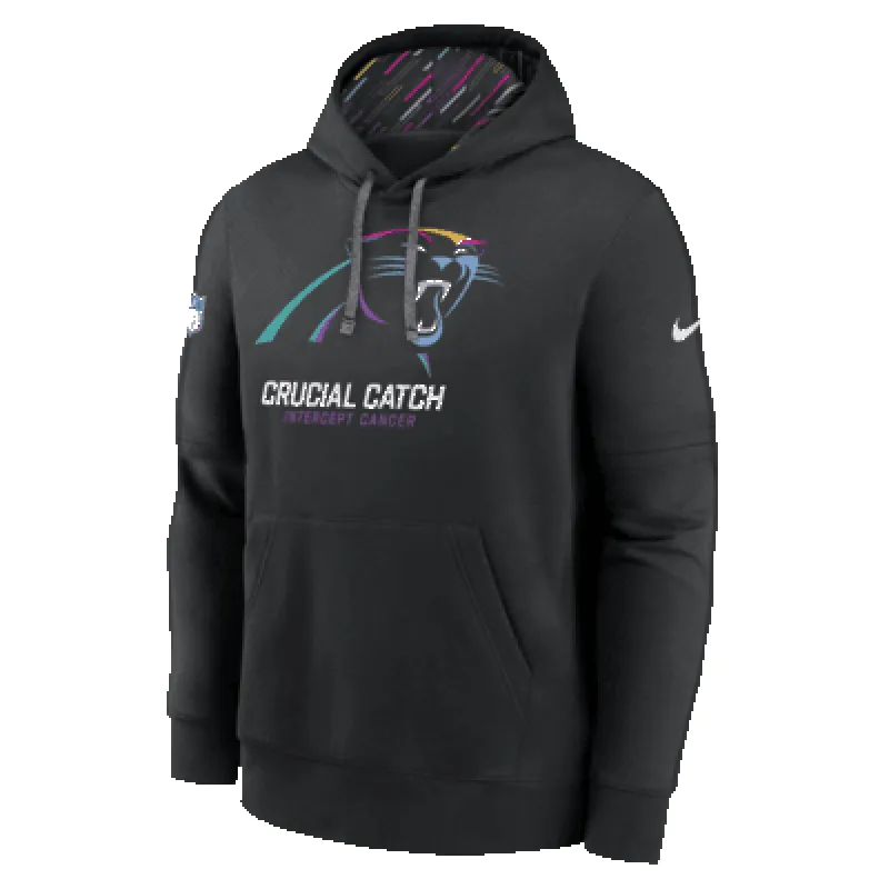 Carolina Panthers Crucial Catch Club Men's Nike NFL Pullover Hoodie sold by Nike
