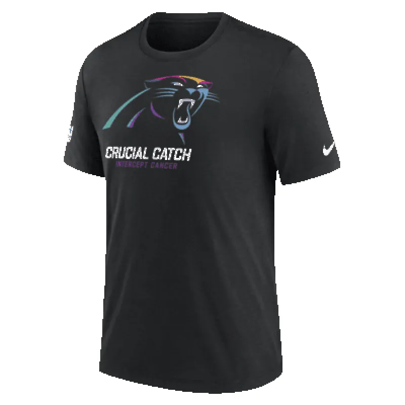 Carolina Panthers Crucial Catch Men's Nike NFL T-Shirt sold by Nike