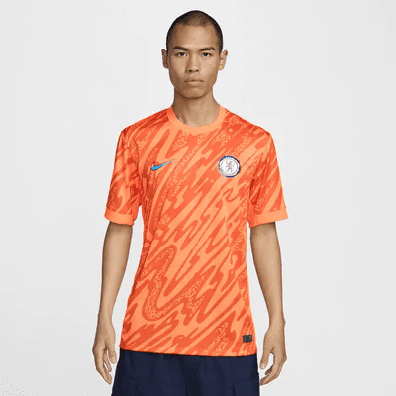 Chelsea FC 2024/25 Stadium Goalkeeper Men's Nike Dri-FIT Soccer Replica Short-Sleeve Jersey sold by Nike
