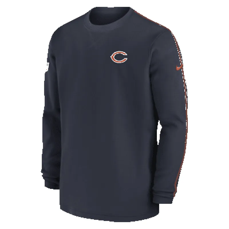 Chicago Bears Sideline Coach Men’s Nike NFL Long-Sleeve Top sold by Nike