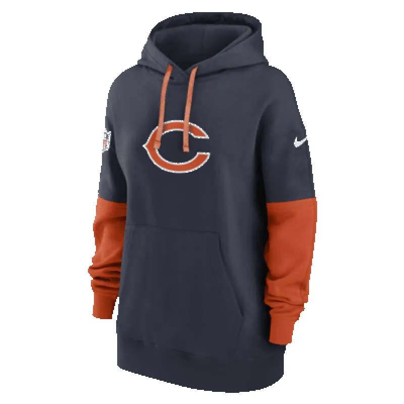 Chicago Bears Sideline Essential Women's Nike NFL Pullover Hoodie sold by Nike