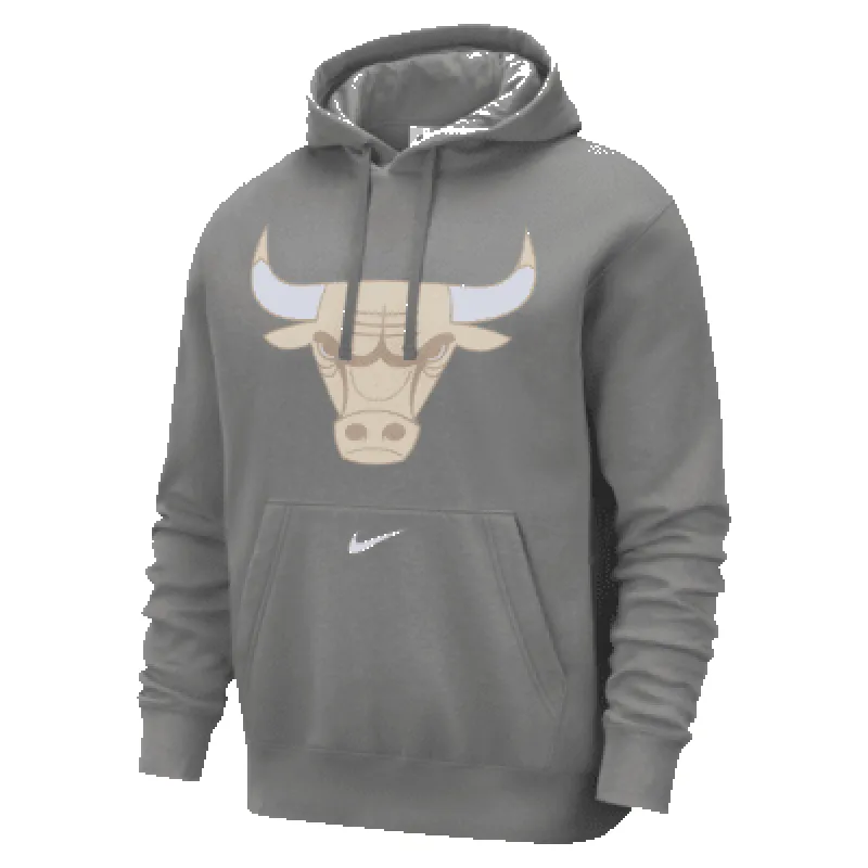 Chicago Bulls Club City Edition Men's Nike NBA Fleece Pullover Hoodie sold by Nike