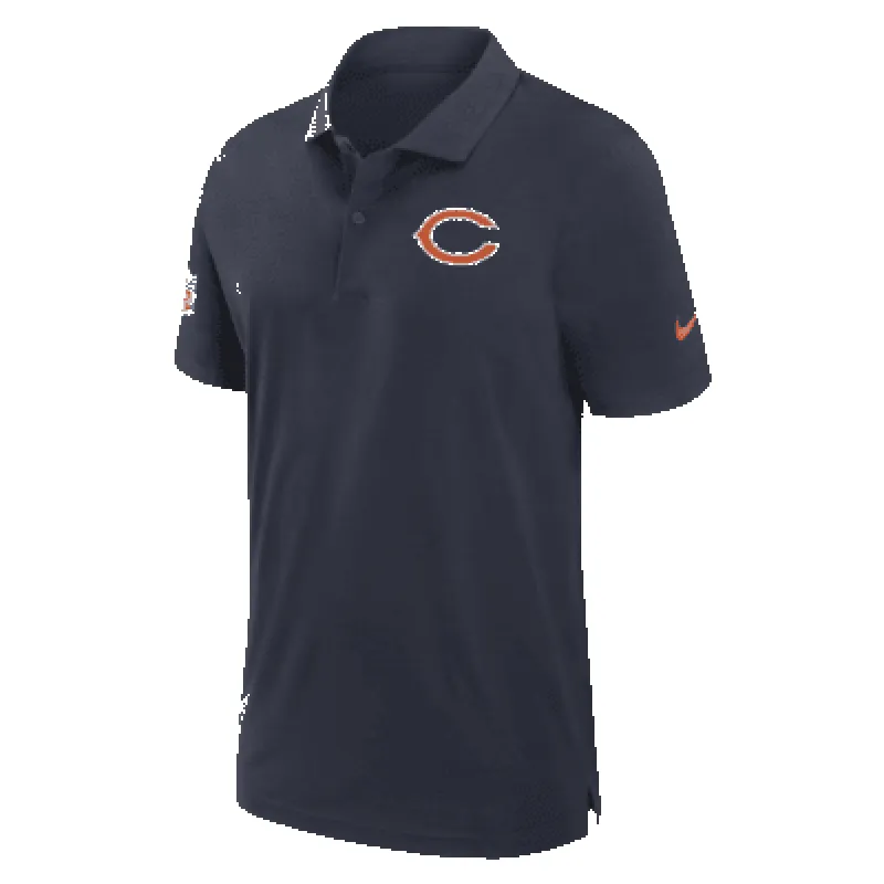 Chicago Bears Sideline Men's Nike Dri-FIT NFL Polo sold by Nike