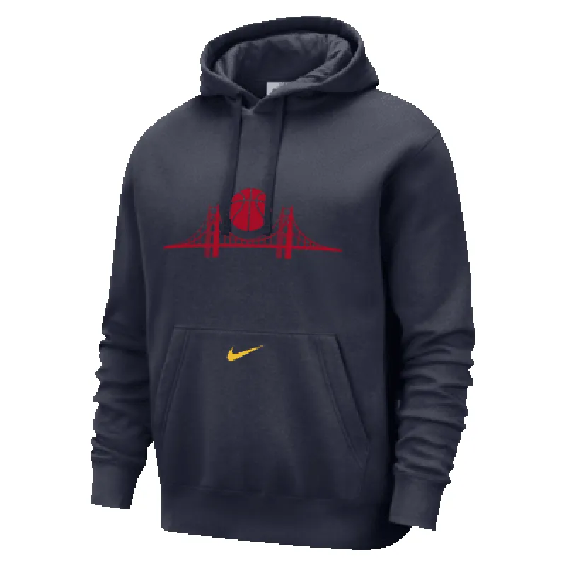 Golden State Warriors Club City Edition Men's Nike NBA Fleece Pullover Hoodie sold by Nike