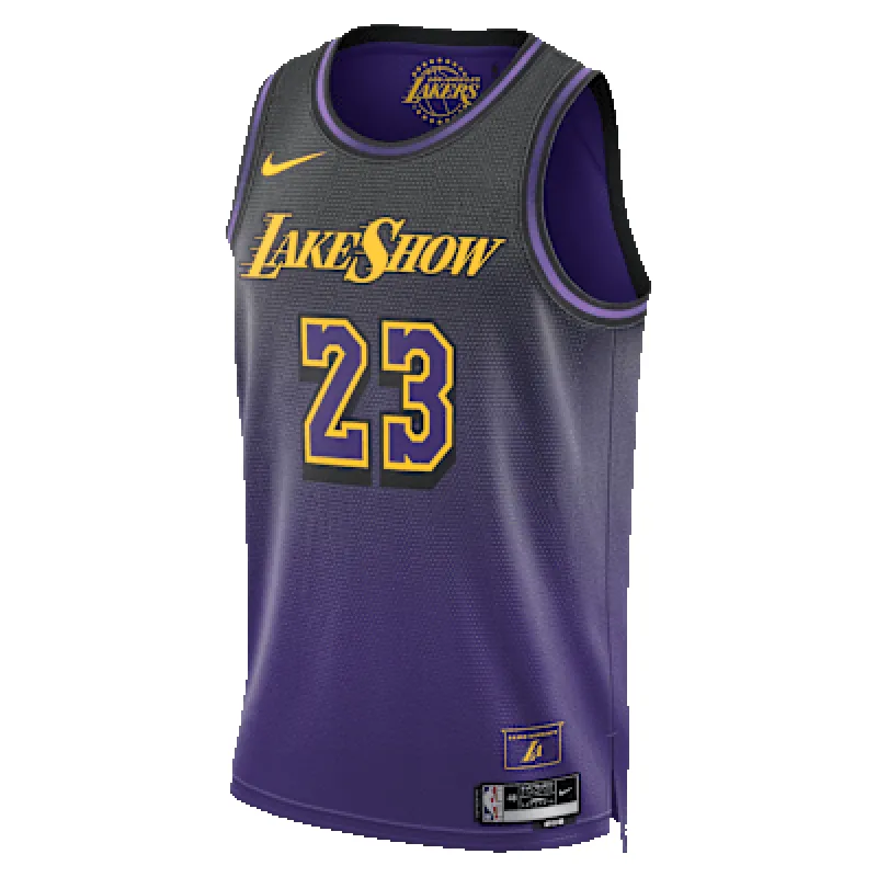LeBron James Los Angeles Lakers 2024/25 City Edition Men's Nike Dri-FIT NBA Swingman Jersey sold by Nike