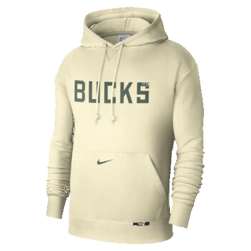Milwaukee Bucks Standard Issue City Edition Men's Nike Dri-FIT NBA Courtside Hoodie sold by Nike