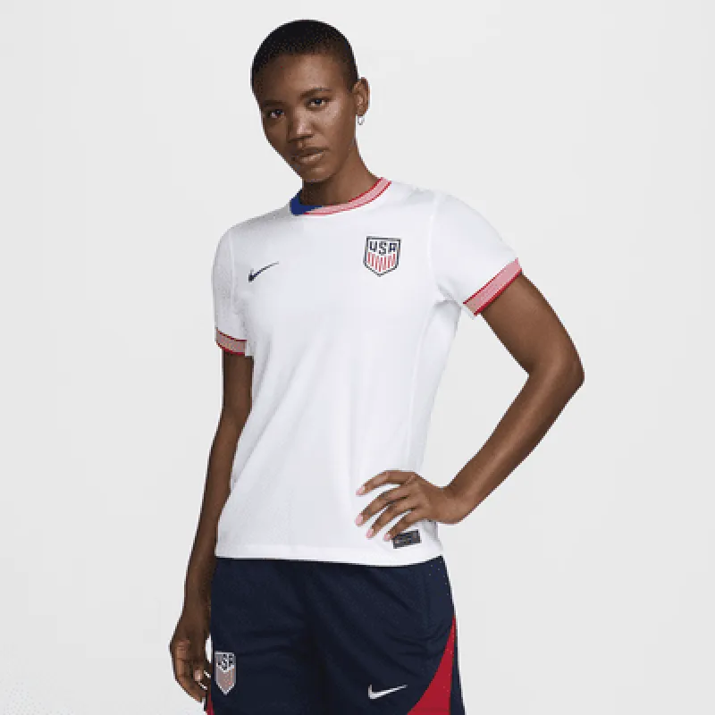 USMNT 2024 Stadium Home Women's Nike Dri-FIT Soccer Replica Jersey sold by Nike