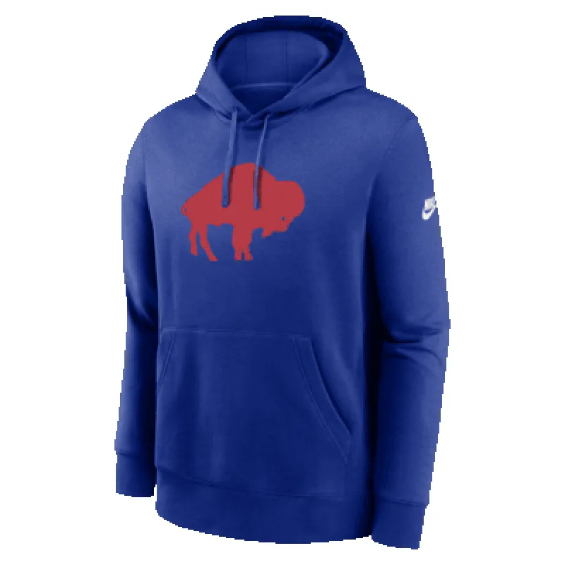 Buffalo Bills Rewind Club Logo Men’s Nike NFL Pullover Hoodie sold by Nike