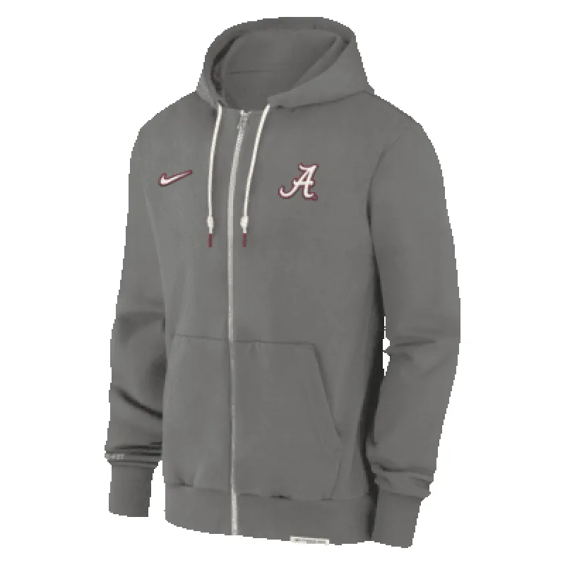 Alabama Crimson Tide Sideline Player Men's Nike Dri-FIT College Full-Zip Hoodie sold by Nike