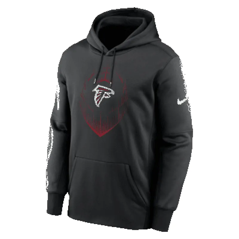 Atlanta Falcons Icon Men’s Nike Therma NFL Pullover Hoodie sold by Nike