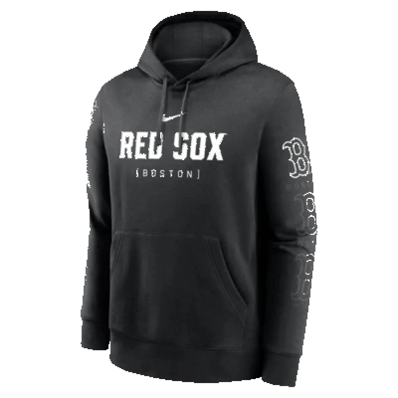 Boston Red Sox Fashion Club Men's Nike MLB Pullover Hoodie sold by Nike