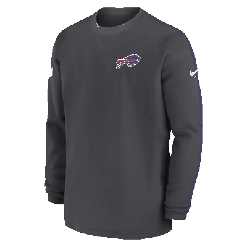 Buffalo Bills Sideline Coach Men’s Nike NFL Long-Sleeve Top sold by Nike