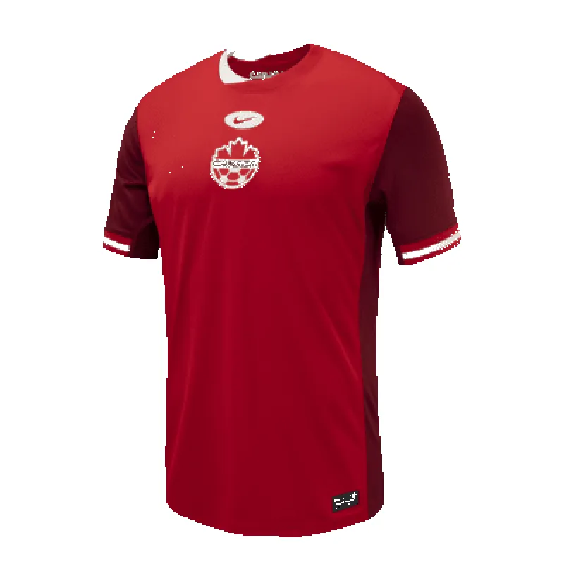 Canada 2024 Stadium Home Men's Nike Dri-FIT Soccer Replica Jersey sold by Nike