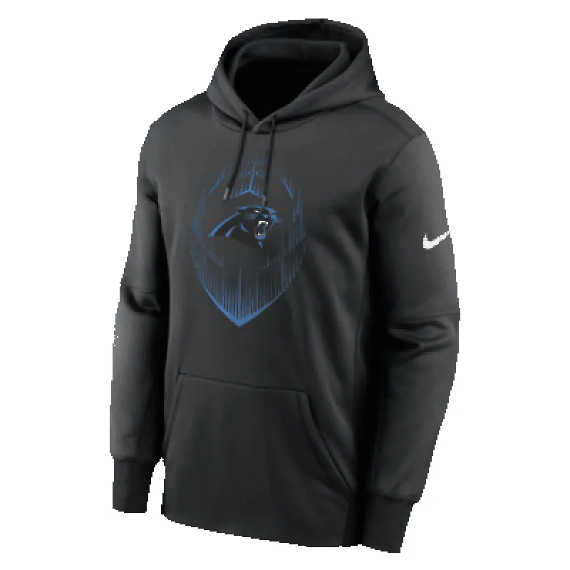 Carolina Panthers Icon Men’s Nike Therma NFL Pullover Hoodie sold by Nike