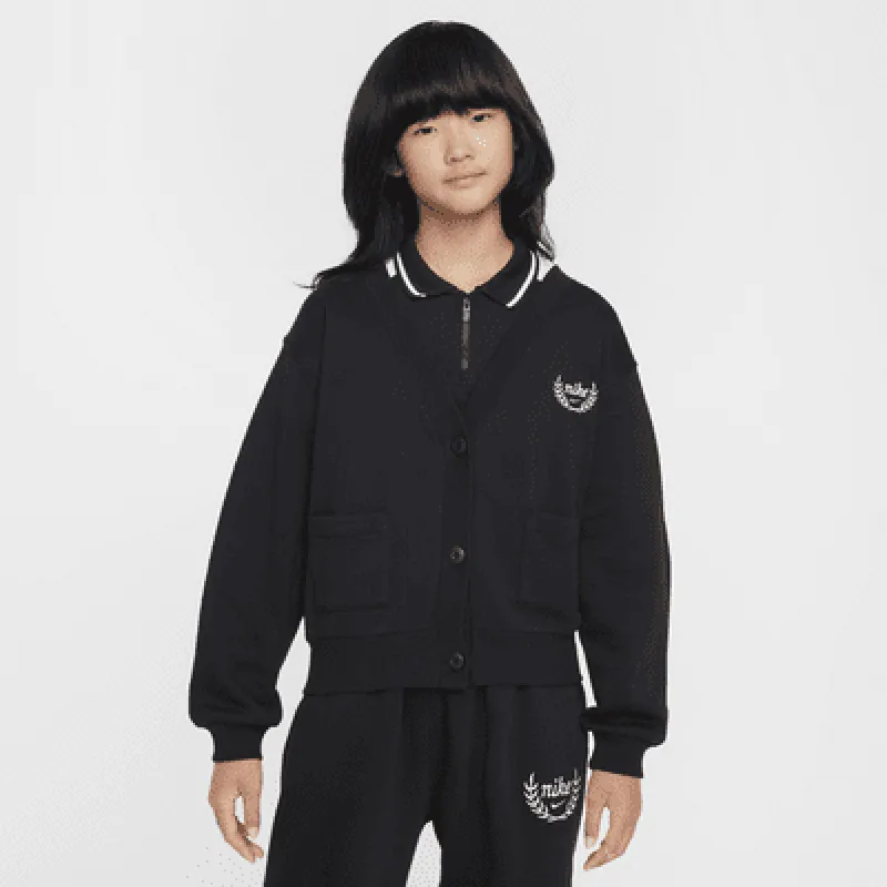 Nike Sportswear Club Fleece Girls' Cardigan sold by Nike