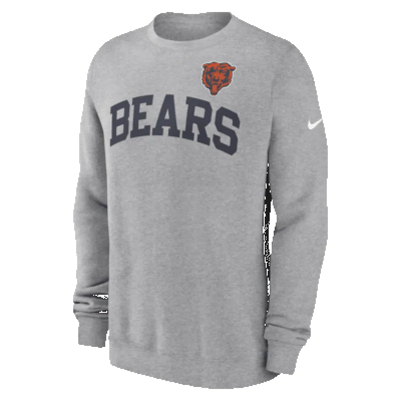 Chicago Bears Club Men's Nike NFL Pullover Crew sold by Nike
