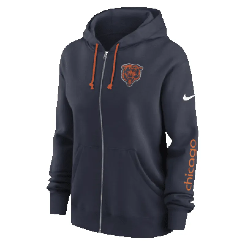 Chicago Bears Phoenix Women's Nike NFL Full-Zip Hoodie sold by Nike