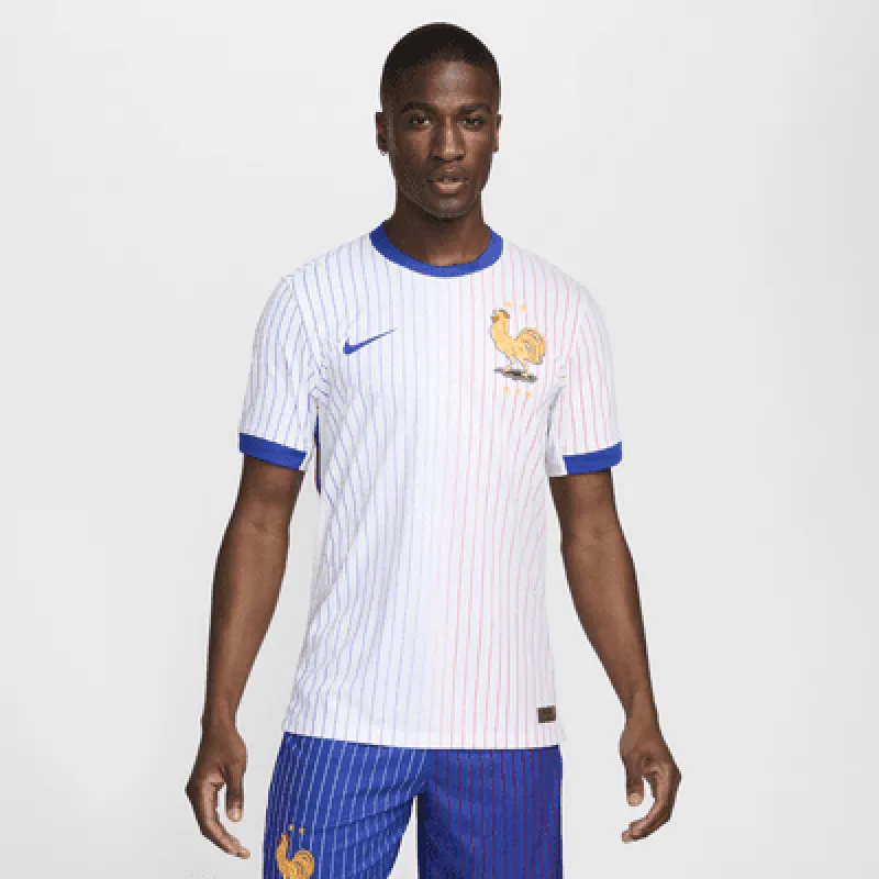 FFF (Men's Team) 2024/25 Match Away Men's Nike Dri-FIT ADV Soccer Authentic Jersey sold by Nike