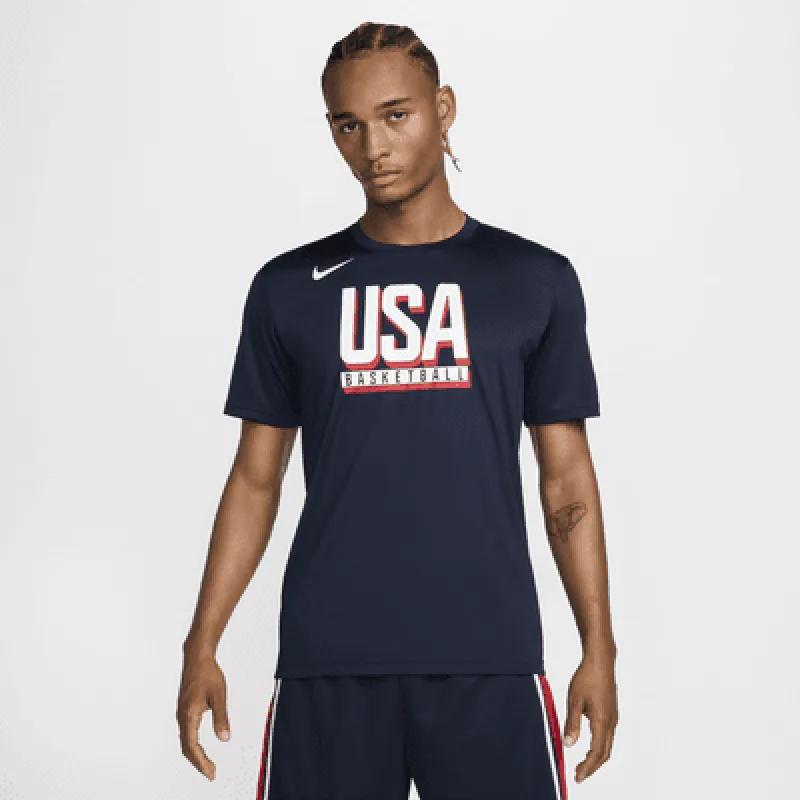 USA Practice Men's Nike Basketball T-Shirt sold by Nike