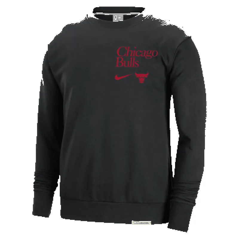 Chicago Bulls Standard Issue Men's Nike Dri-FIT NBA Crew-Neck Sweatshirt sold by Nike