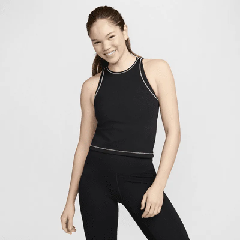 Nike One Fitted Women's Dri-FIT Ribbed Tank Top sold by Nike