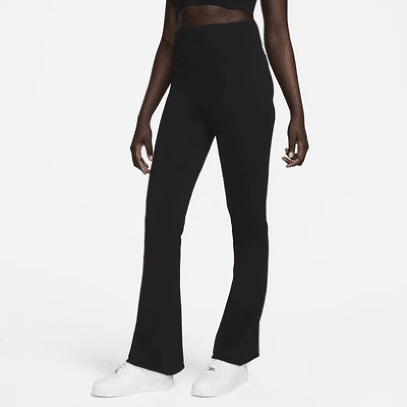 Nike Sportswear Chill Knit Women's Tight High-Waisted Sweater Flared Pants sold by Nike