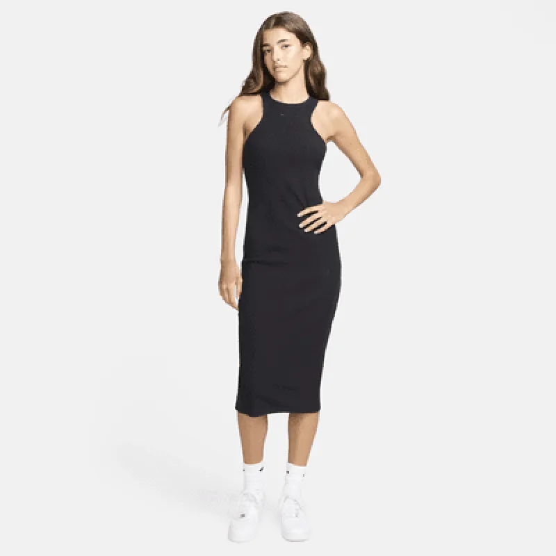 Nike Sportswear Chill Rib Women's Slim Sleeveless Midi Dress sold by Nike