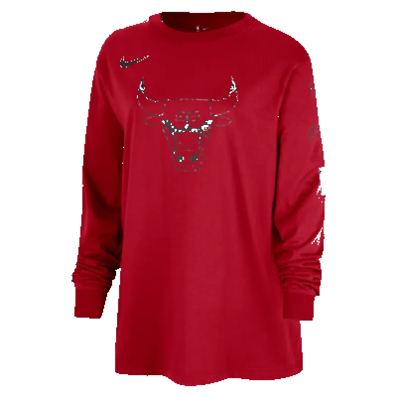 Chicago Bulls Essential Women's Nike NBA Long-Sleeve T-Shirt sold by Nike
