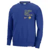 Golden State Warriors Standard Issue Men's Nike Dri-FIT NBA Crew-Neck Sweatshirt sold by Nike
