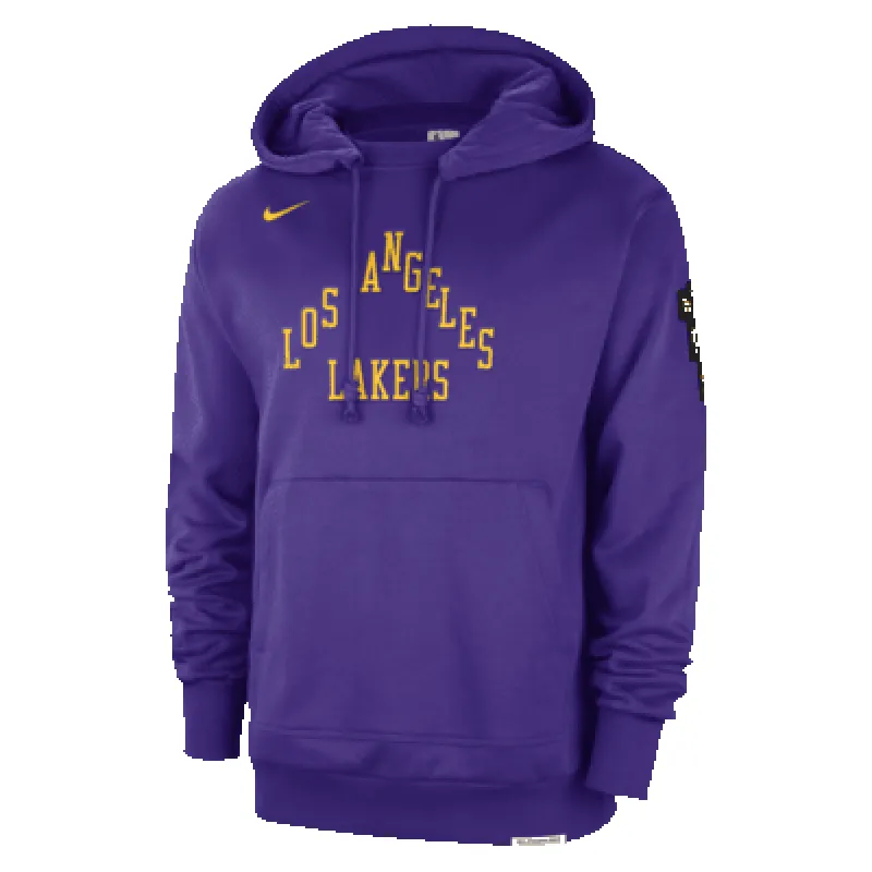 Los Angeles Lakers Standard Issue 2023/24 City Edition Men's Nike NBA Courtside Hoodie sold by Nike