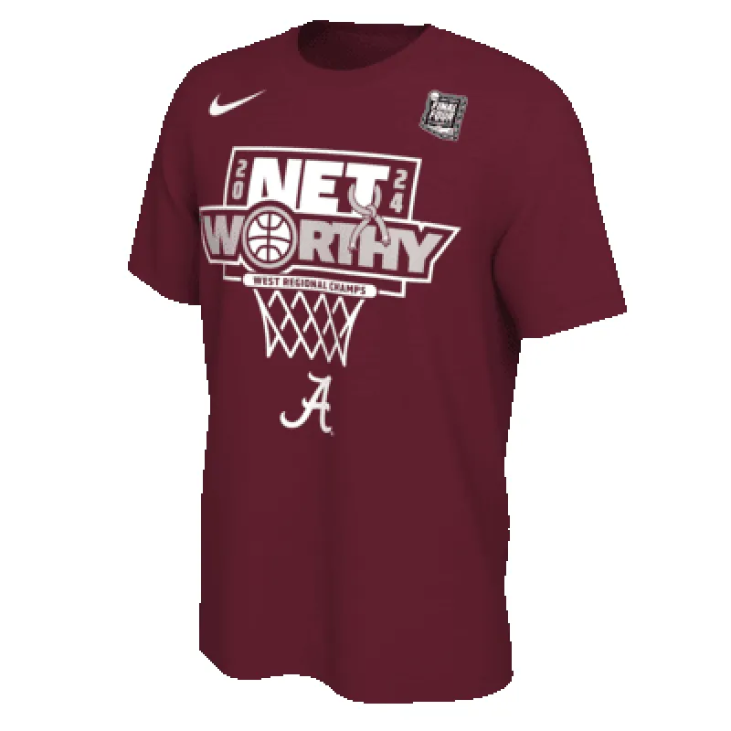 Alabama 2024 Men's Regional Champ Men's Nike College Basketball T-Shirt made by Nike