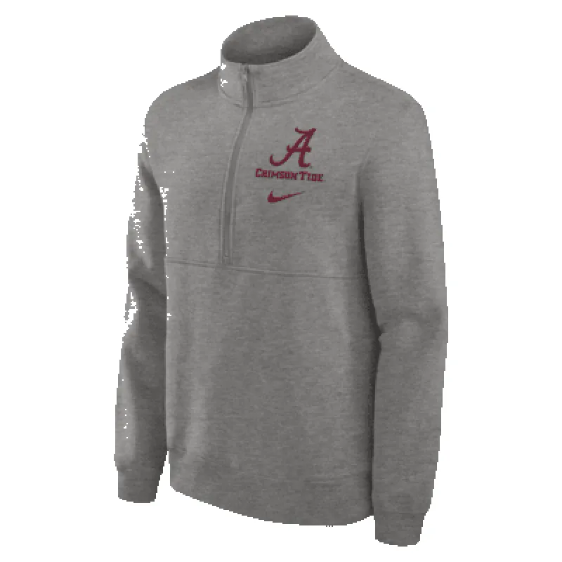 Alabama Crimson Tide Primetime Club Men's Nike College 1/2-Zip Crew sold by Nike