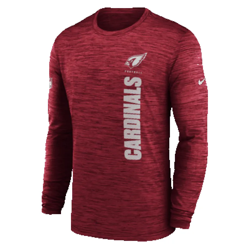 Arizona Cardinals Sideline Velocity Men's Nike Dri-FIT NFL Long-Sleeve T-Shirt sold by Nike
